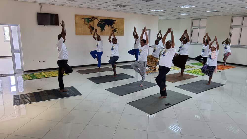 International Yoga Day celebration
